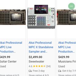 Akai Professional Mpc Live Beat Pad 