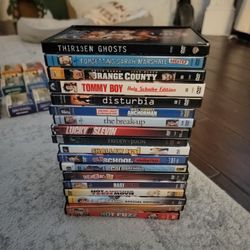 DVD Lot Of 18. Mixed Titles And Ratings