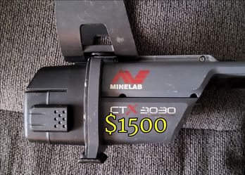 Metal Detector
CTX3030 With 11" Coil and 17"  $1500