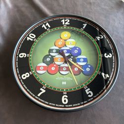 Billiards clock