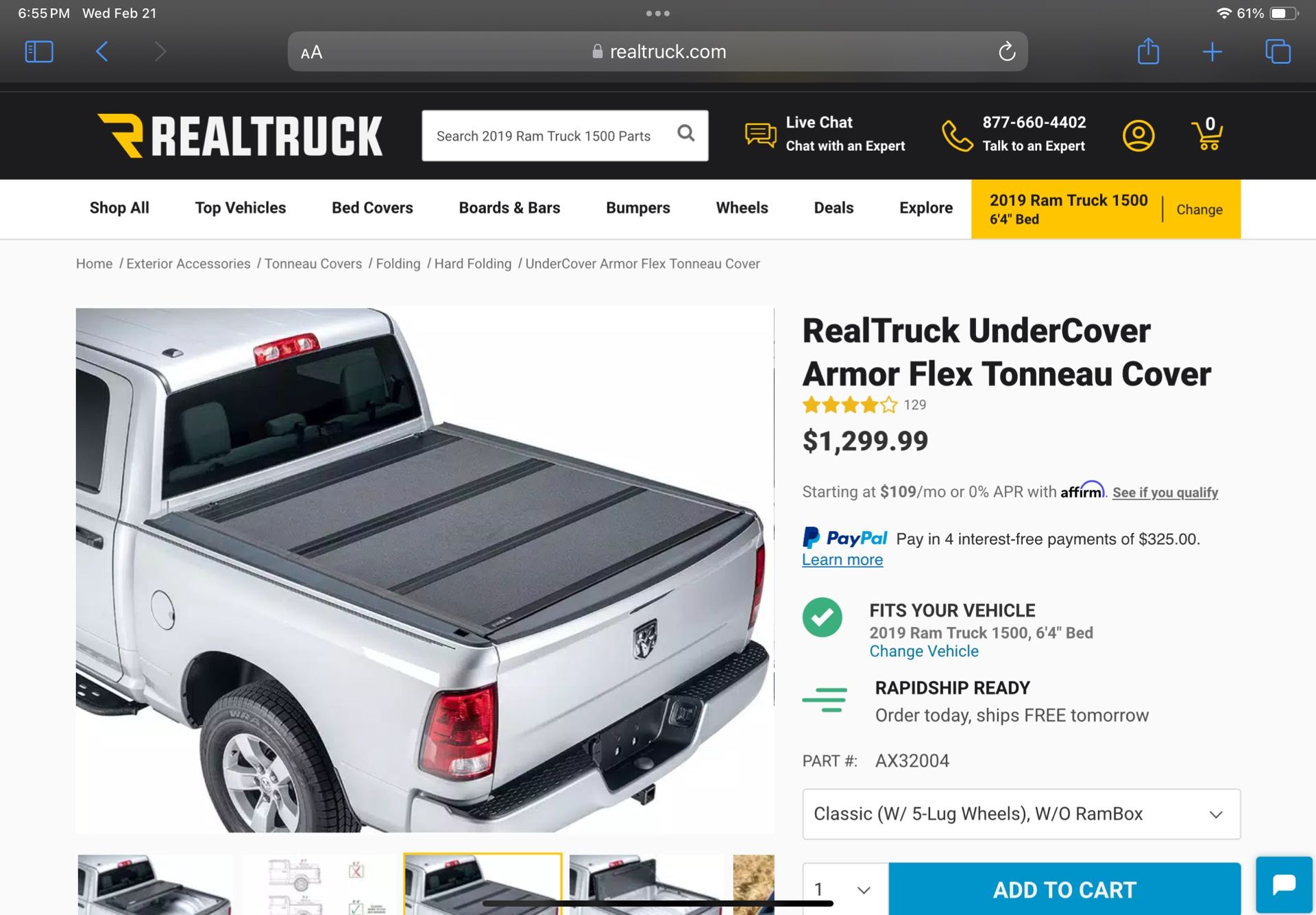 Undercover Truck Bed Tonneau Cover