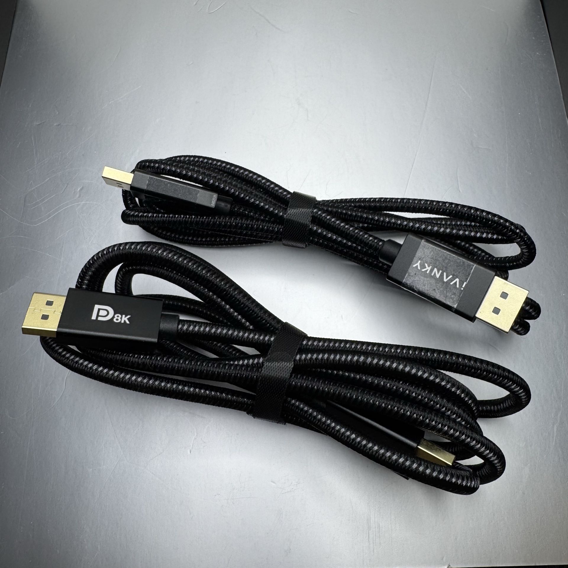 IVANKY 8K DisplayPort Cable 1.4, VESA Certified DP Cable 6.6ft (2 Available)