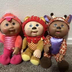 Cabbage Patch Animal Costume Dolls 