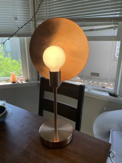 Copper lamp
