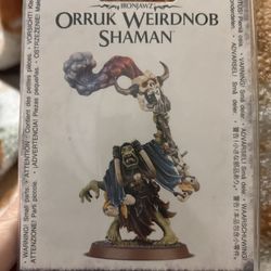 Warhammer age of Sigmar - Orruk Weirdnob Shaman - (Mint Condition