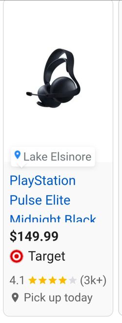 Playstation pulse elite wireless headset