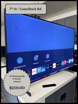 Samsung 55" 4K 8-Series Smart TV with Remote