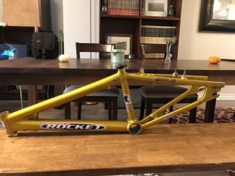 Vintage bmx race frame. Profile or Alfameq rocket