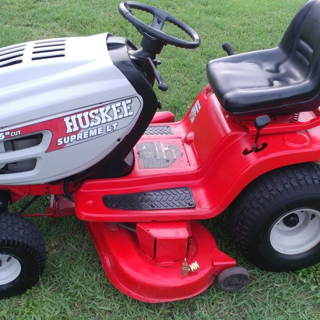 Huskee 46 inch riding mower sale