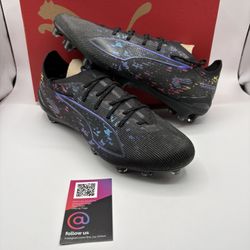MSRP $230 New Puma Ultra 5 Ultimate CP FG Soccer Cleats Shoes Black Size 8.5