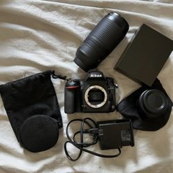 Nikon D750 with Godox Studio Light Bundle (Accessories & Lenses)