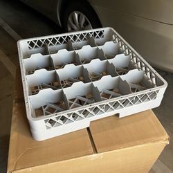 NEW Vollrath Traex TR4 16-Compartment Full-Size Commercial Cup Glass Racks