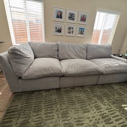 JOLENE SILVER GREY POWER RAF RECLINER WITH USB