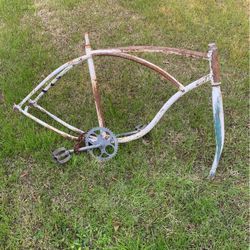 Old Schwinn Cruiser Bike Frame 