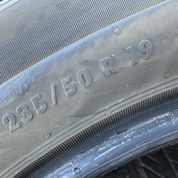 235/50/19 Continental SSR RUNFLAT (2 Tires) $125.00/ Both 