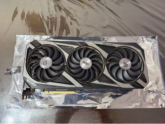 ASUS ROG Strix GeForce RTX 3070 ti  8GB GDDR6 Graphics Card (fans don’t spin)