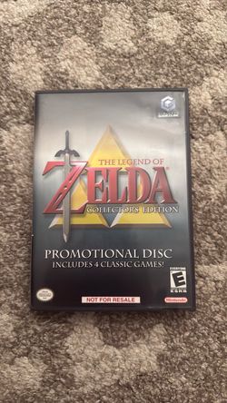 Zelda collector’s edition for nintendo gamecube