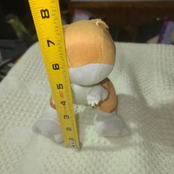 Jurassic World Dominion Yellow Atrociraptor Stuffed Plush With Sounds. TESTED