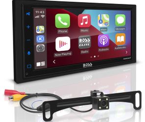 BOSS Audio Systems BV850ACP CarPlay Android 6.75” Car Stereo - Camera