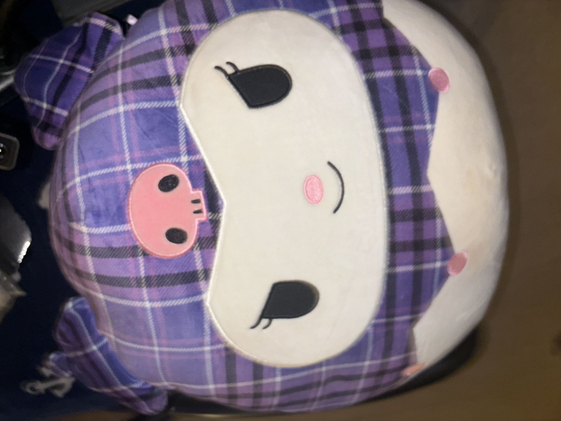 KUROMI HELLO KITTY PILLOW PLUSHIE