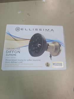 BELLISSIMA- ITALIAN- FOR CURLY HAIR- DIFFON SUPREME- CURLY DRYER
