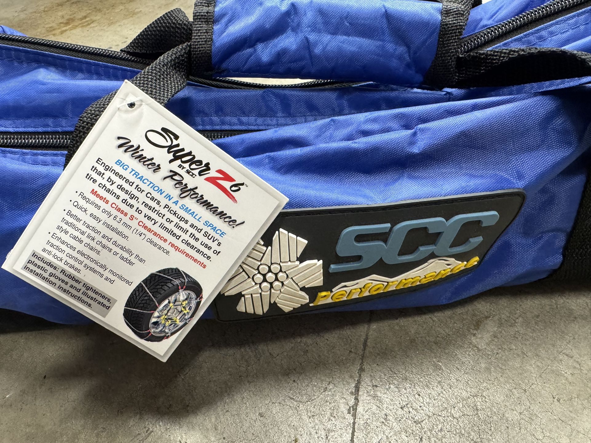 Tire Chains SCC Super Z6 Performance cable chain SZ441