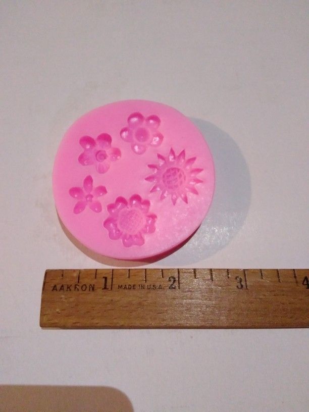 Flowers Silicon Molds $5