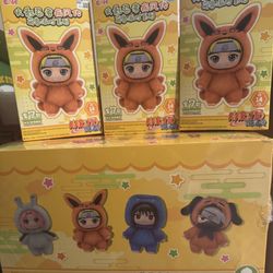 Naruto Beast Party Authentic Blind Box Pendents Top Toy Exclusive 