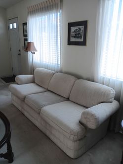 White couch