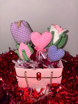 Flower Bouquet Crochet 🧶💜