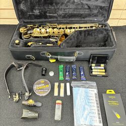 Yamaha YAS-875EXII Custom Professional Alto Saxophone - Black Lacquer