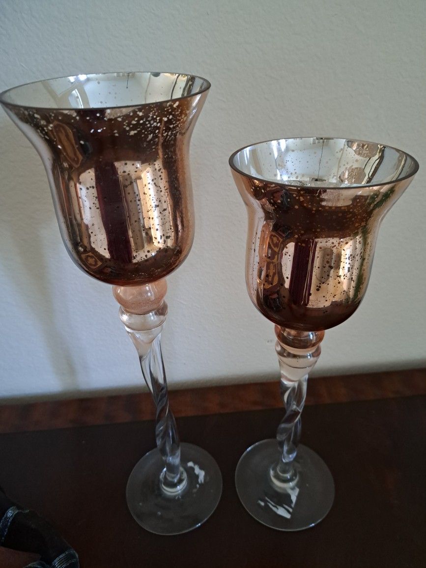New Decor Tall  Glasses Set Maybe Candle Holder