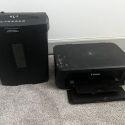 Printer & Paper Shredder