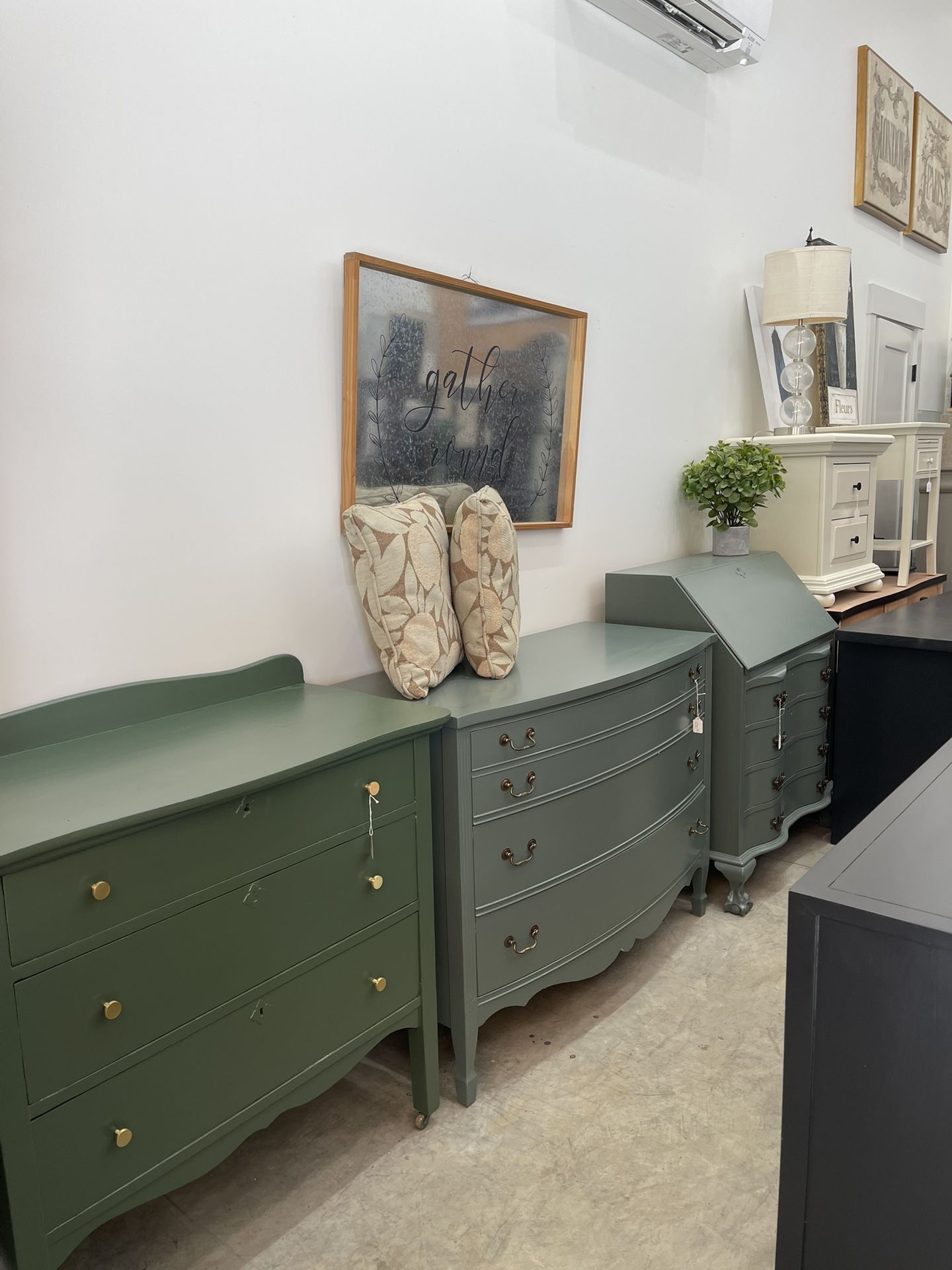 Buffet, Credenza, Tv Stand Green Dresser