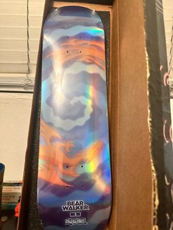 Bear Walker x Yu-Gi-Oh Polymerization HOLOGRAPHIC #010/205 Skateboard + COA RARE