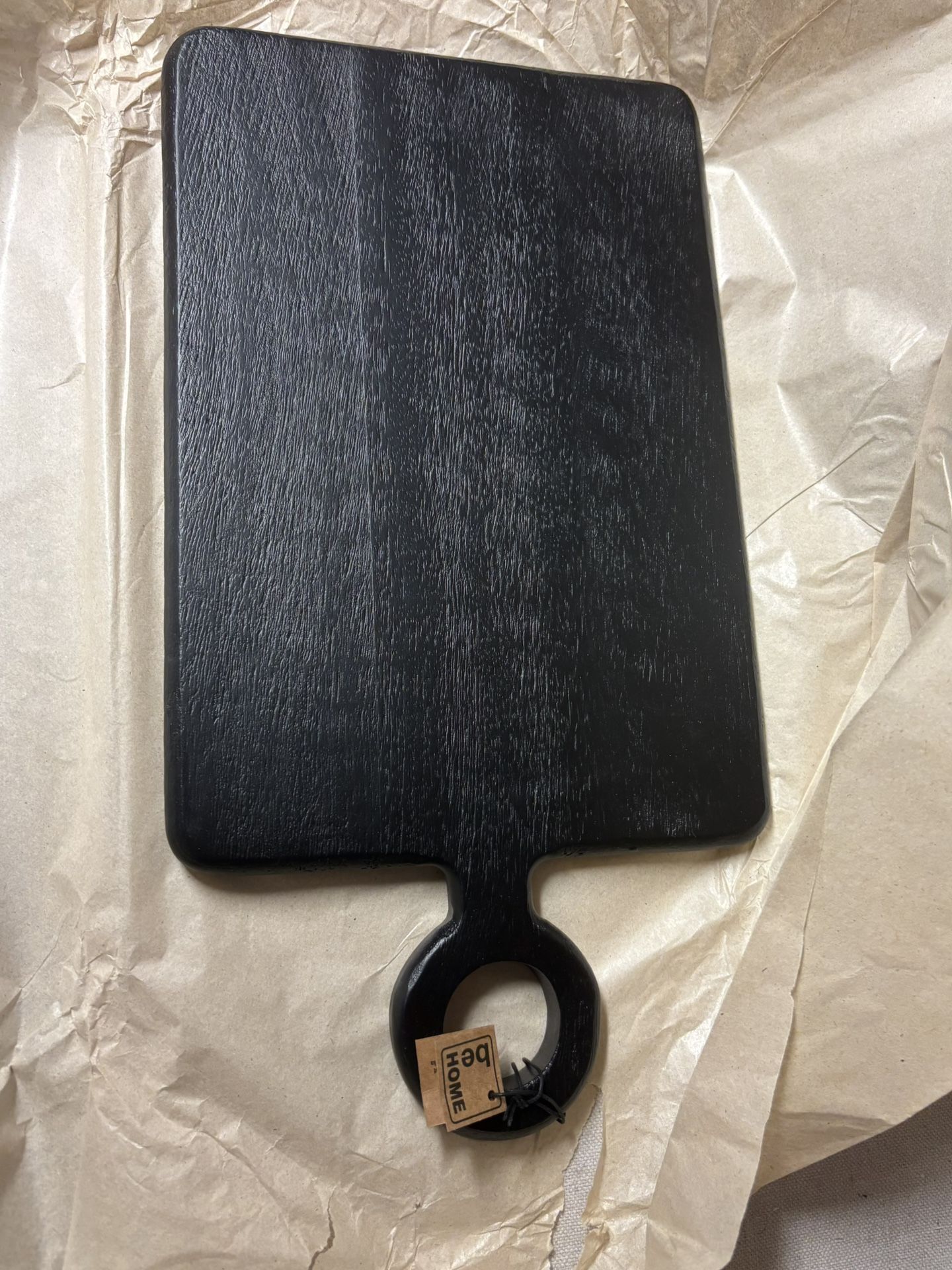 Black Mango Wood Serving Board