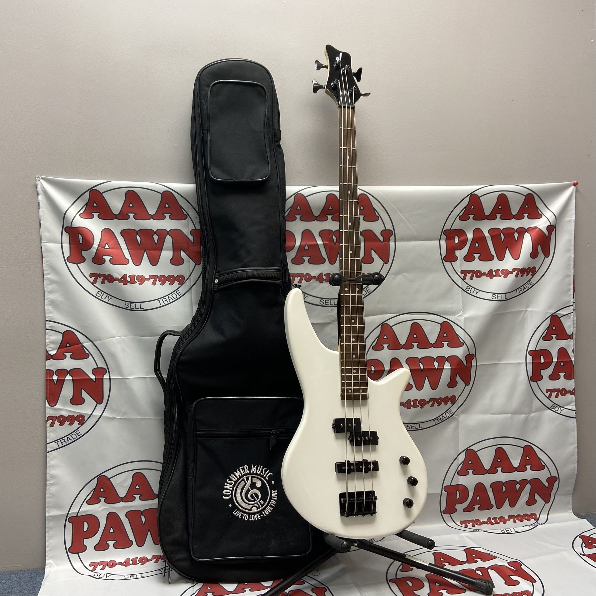 Jackson JS Series Spectra Bass JS2 Snow White Bass Guitar 11054182