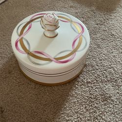Ceramic Trinquett Holder From Portugal 