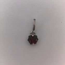 Pandora Red Ladybird Dangle Charm