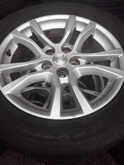 Chevy STOCKS X 2 SETS 245/55/18