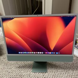 Apple iMac 24” - 2021 / M1 Chip - Green 