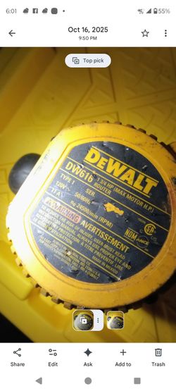DeWalt router
