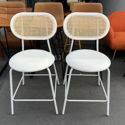 24” Counter Chairs Set Of 2