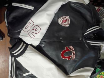 True Religion Varsity Bomber Jacket