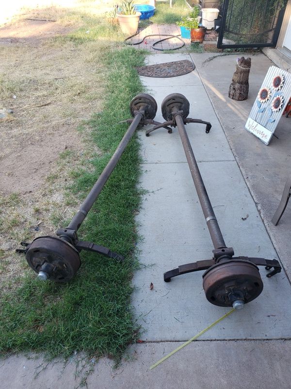 82.5" Dexter camber trailer axles for Sale in Phoenix, AZ OfferUp