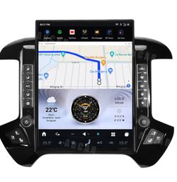 AuCar TS15.6PB-CHEVROLET-GMC-14-19 15.6" Tesla Style Digital Multimedia Video Receiver for 2014-2019 GMC Sierra and Chevrolet Silverado with Built-In
