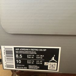 Air Jordan 4 Retro OG UNDFTD