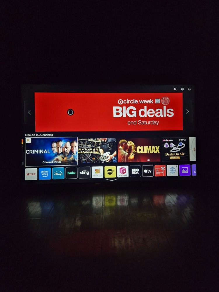 55-inch LG 4K Smart TV UHD HDR