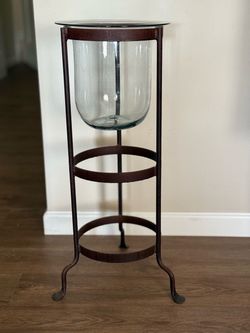 Vintage candelabra/plant floor stand