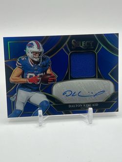 2025 Panini Select Dalton Kincaid Autograph Patch Purple Prizm  /49